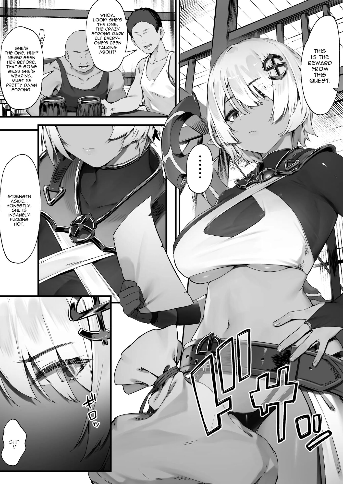 Dark Elf-san To Noroi No Soubi Chapter 1000 Page 1